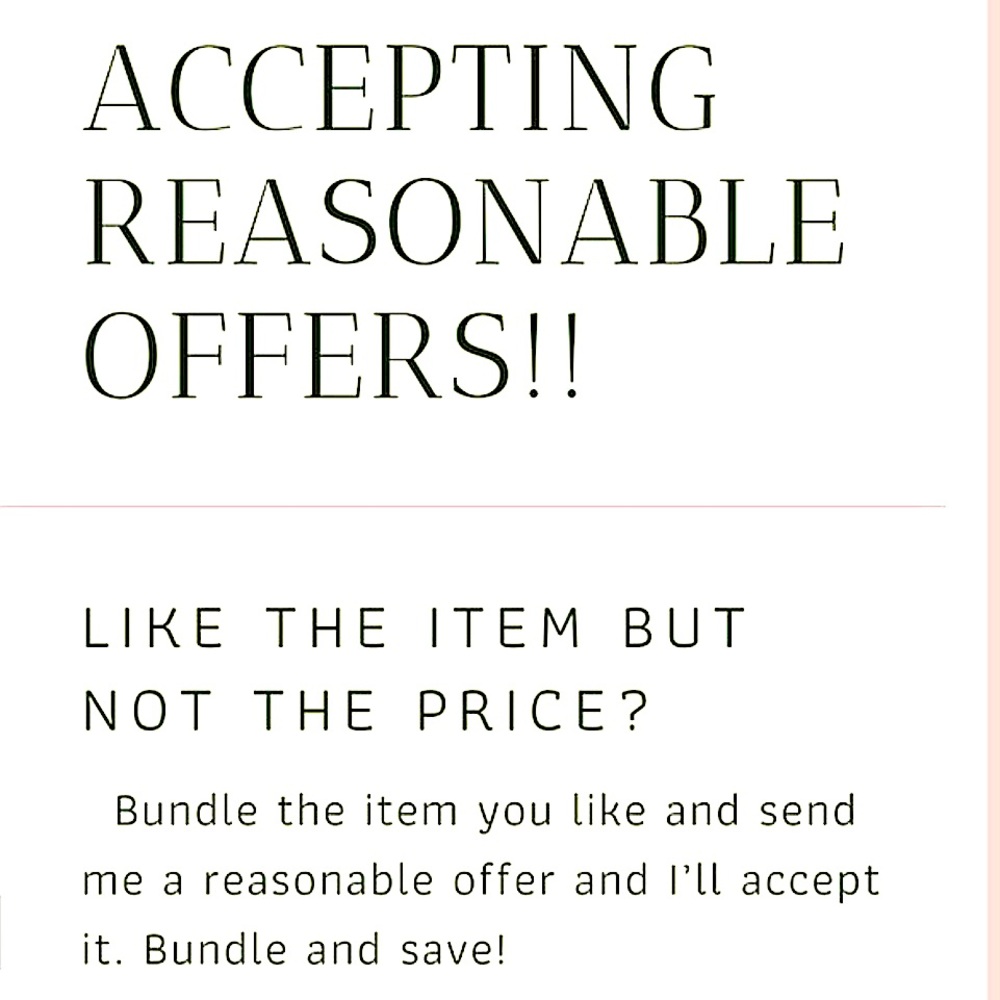 Bundle and save money!!!!